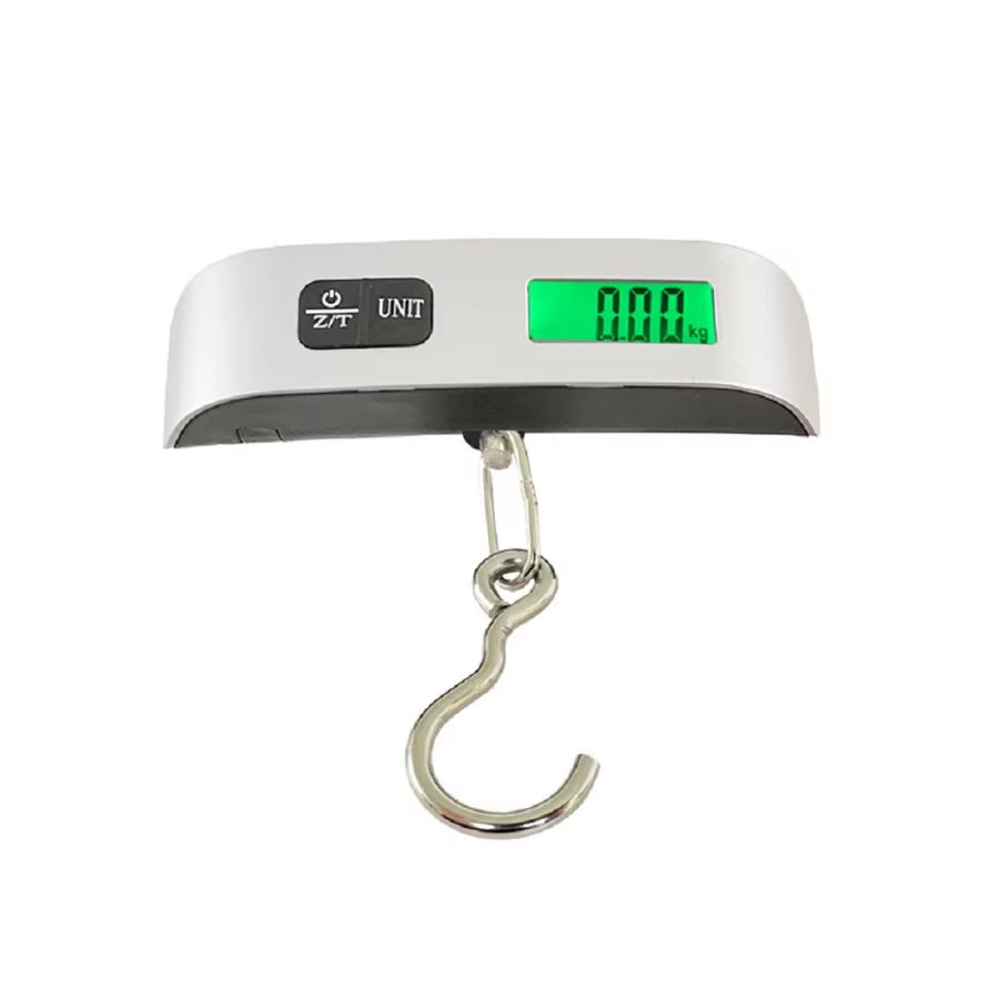 Portable Scale Digital LCD Display 110Lb/50Kg Electronic Luggage Hanging Suitcase Travel Weighs Baggage Bag Weight Balance Tools