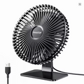 AeroGlow - Verstellbarer USB-Schreibtischventilator