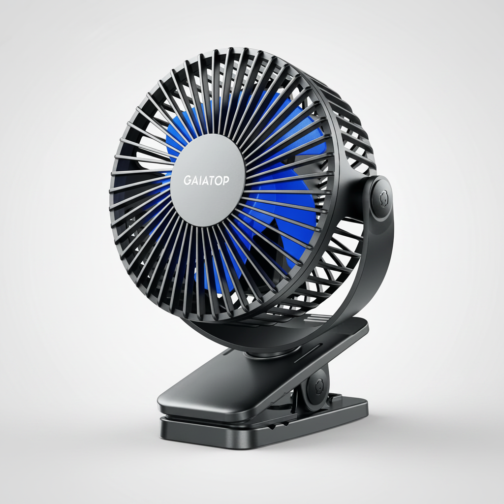 AeroClip - 2-in-1 Portable Clip & Desk Fan